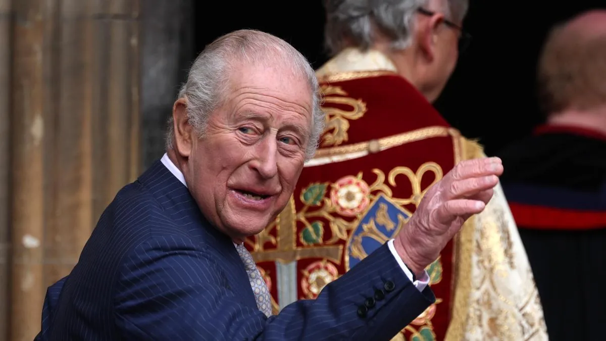 An English local radio station mistakenly announces the death of King Charles III