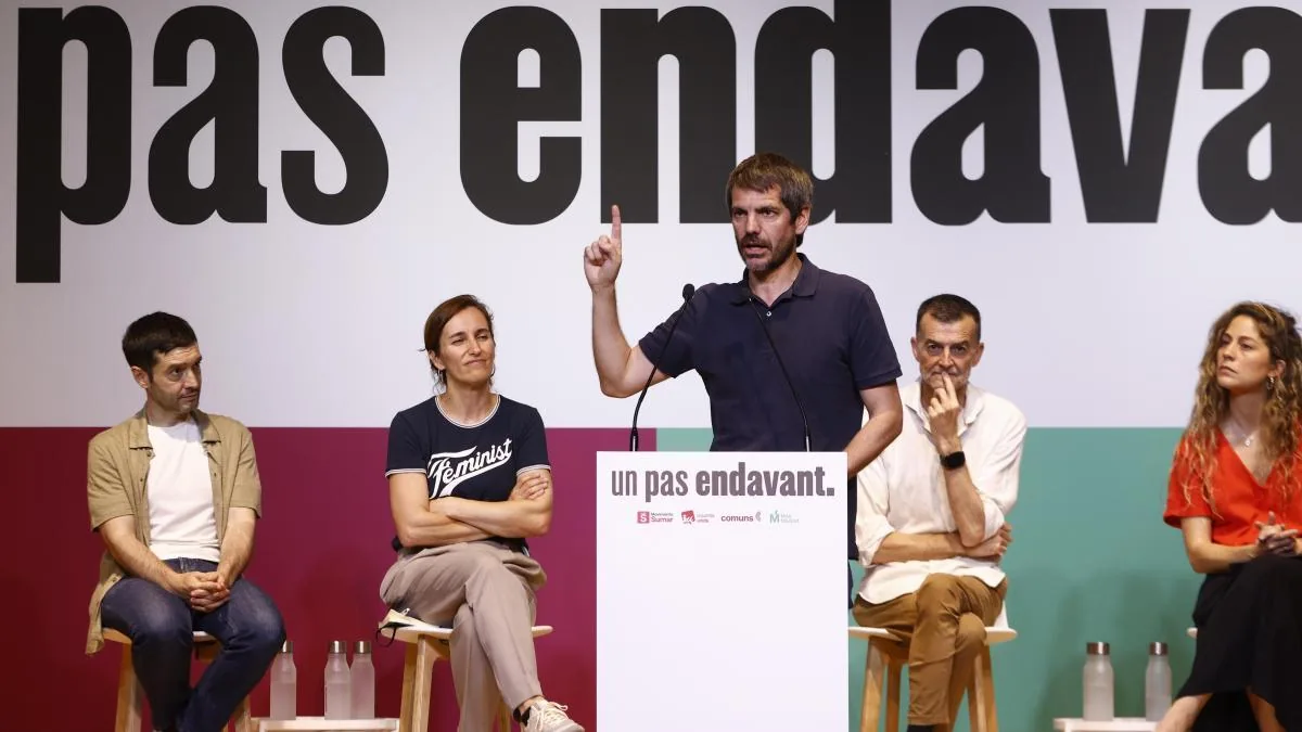 Sumar urges the PSOE to "clean their house" and offers "certainty" to the left: "We are spotless"