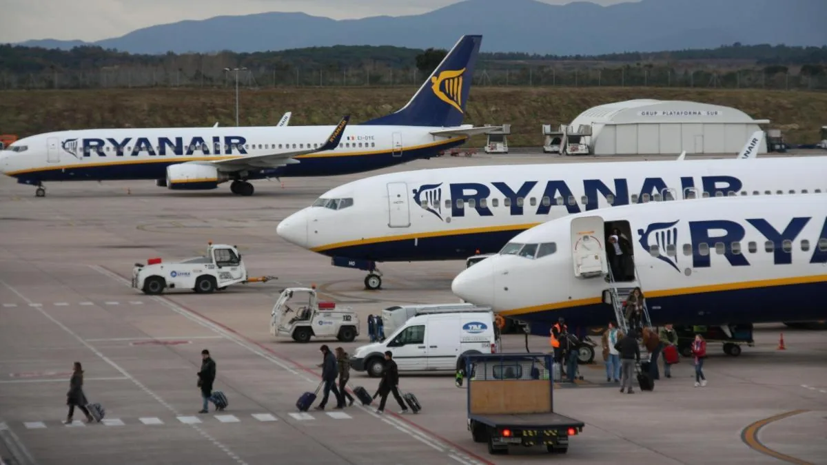 Fine of 10,000 euros for starting a brawl on a Ryanair flight between London and Ibiza