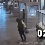 New images of the Louvre robbery: the moment the thieves drop Eugenia's crown