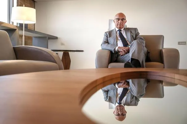 Josep Oliu, Presidente del Banco de Sabadell. foto David Airob