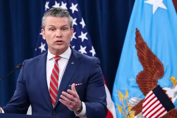 Washington emphasizes that the operation in Hormuz is "defensive and temporary" and the ceasefire with Iran remains in place