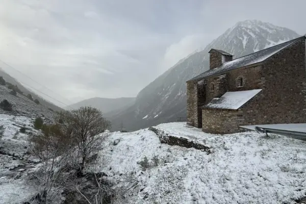 Like May snow: an unexpected winter surprises the Vall d'Aran