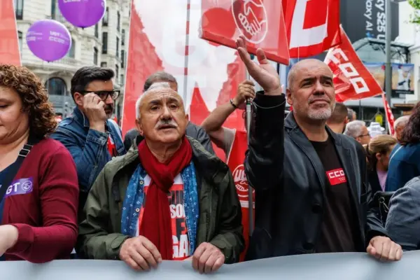 Unions take to the streets on May Day “against wars and fascism”