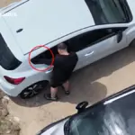 The Mossos drone unit catches a thief red-handed in one of the GP Catalunya parking lots