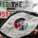Hundreds of people in Barcelona demand Israel release the two flotilla activists