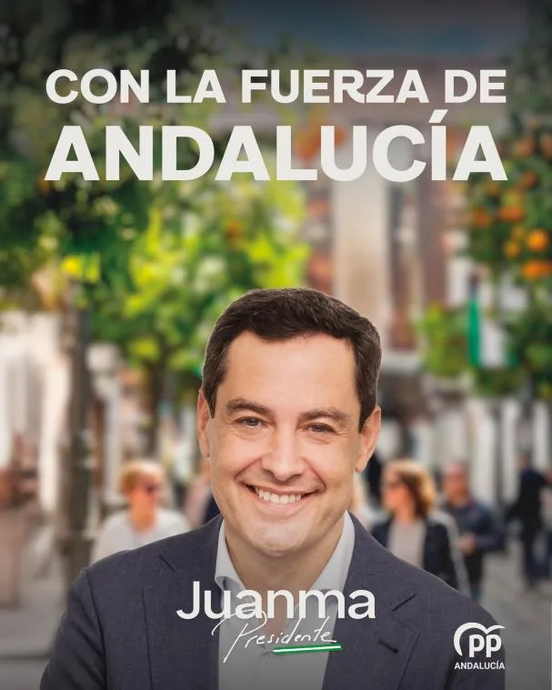 PP electoral poster in the 17-M campaign.