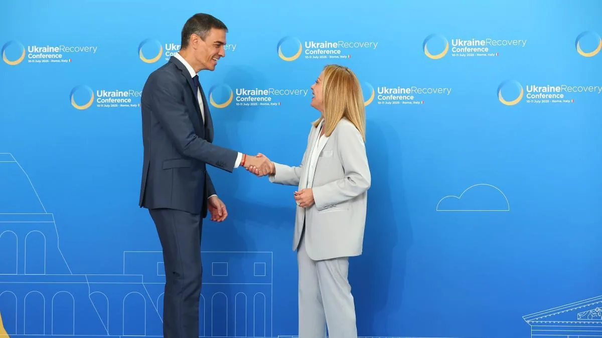 Sánchez and Meloni explore a meeting in Rome