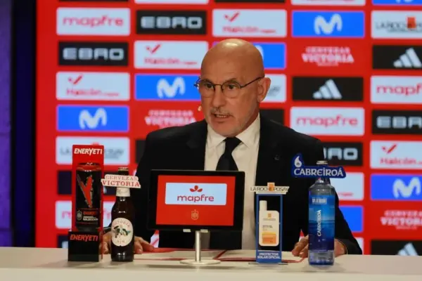 De la Fuente: “I know what kind of person Eric García is and Gavi is the toy of the whole team”