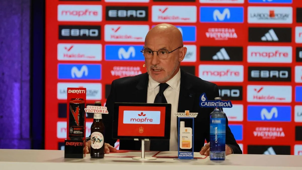 De la Fuente: “I know what kind of person Eric García is and Gavi is the toy of the whole team”