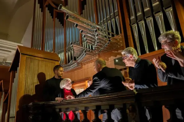 A new organ begins to beat