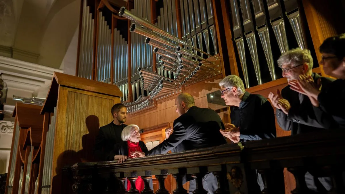A new organ begins to beat