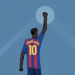 The flag of Lamine