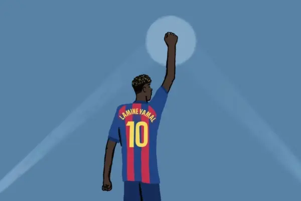 The flag of Lamine