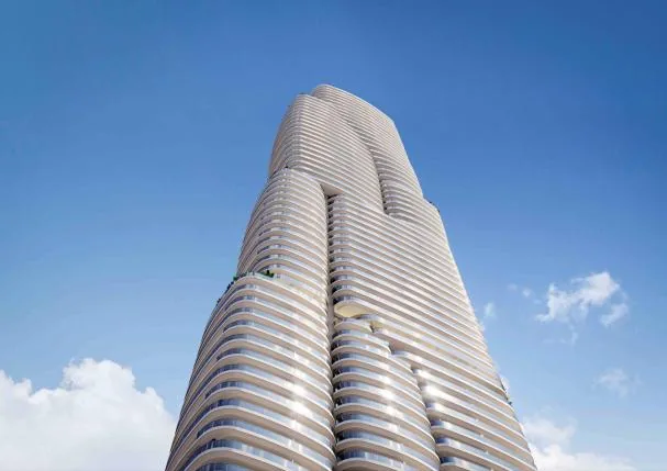 The shape of the building is inspired by marine corals