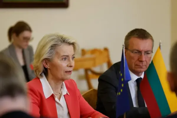 The EU on alert over the "new reality" of drone incursions in the Baltic