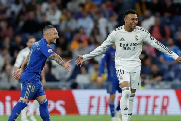 Mbappé breaks the sound meter of a grumpy Bernabéu