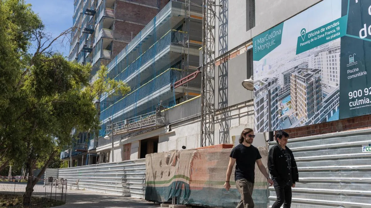 The rental price accelerated in Catalonia in the first year of the rent cap
