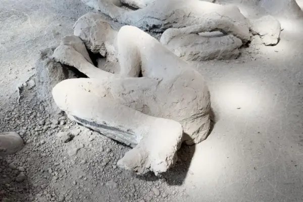 Discovered in Pompeii the instruments of a doctor who tried to escape the eruption of Vesuvius through the Garden of the Fugitives