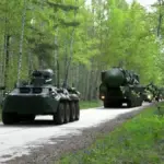Images of the Ukrainian operation to reinforce the border with Belarus