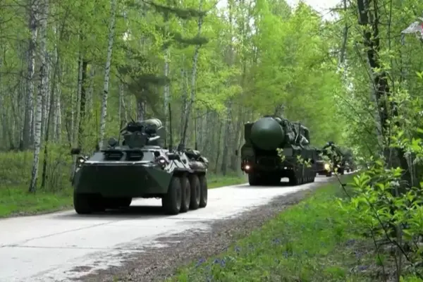 Images of the Ukrainian operation to reinforce the border with Belarus