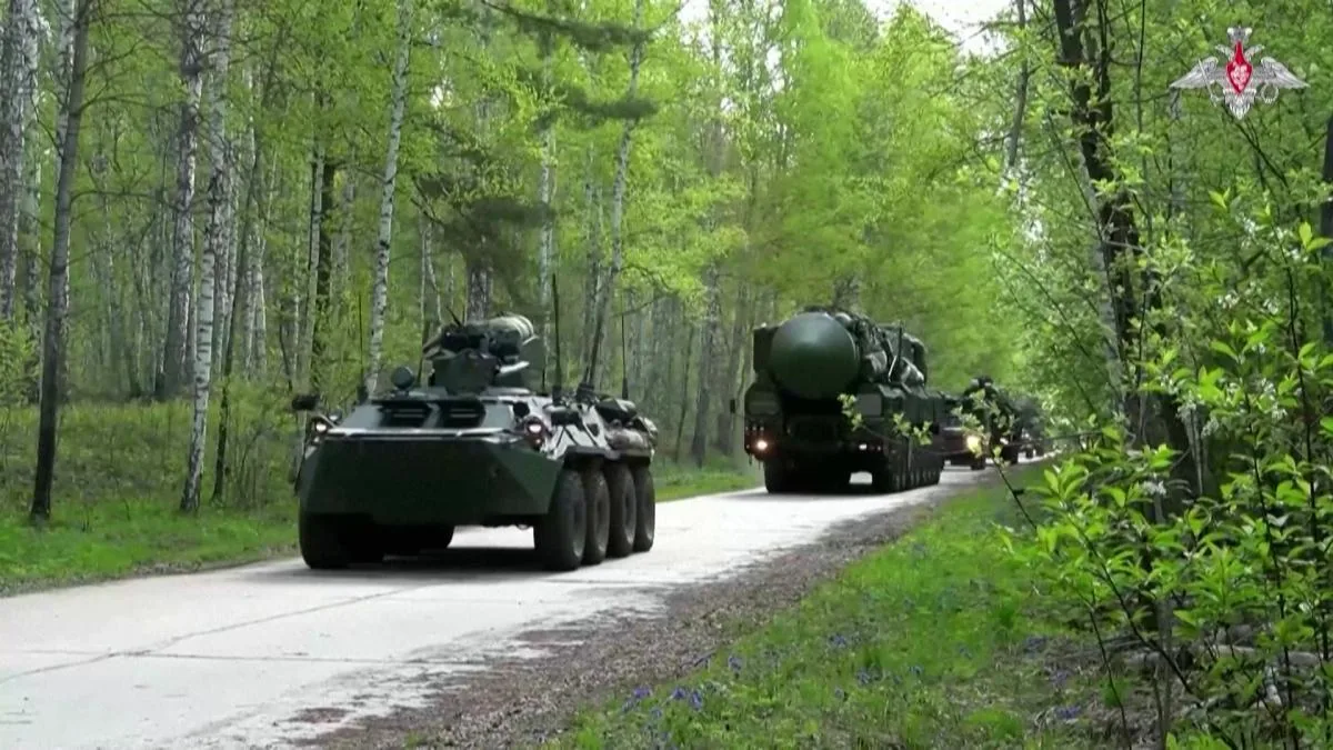 Images of the Ukrainian operation to reinforce the border with Belarus