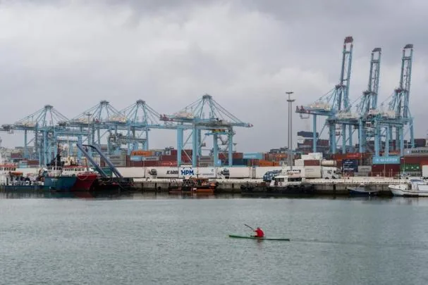 View of the Port of Algeciras
