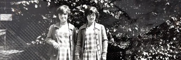 The twins Teresa and Modesta Álvarez 