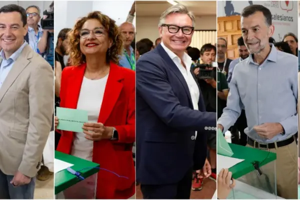 Candidates for the Board take the ballot boxes on a key day for the future of Andalusia