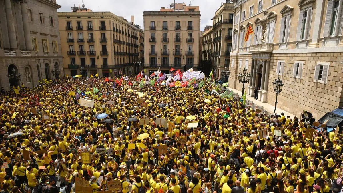 Teachers and students will demonstrate this week in Barcelona, Maresme, Vallès, and Baix Llobregat