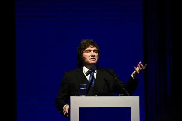 The Argentine president, at an event in Buenos Aires a month ago