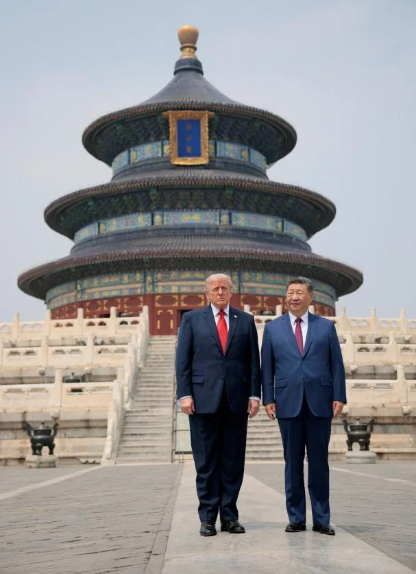 Trump y Txi Jinping inician su visita al Templo del Cielo