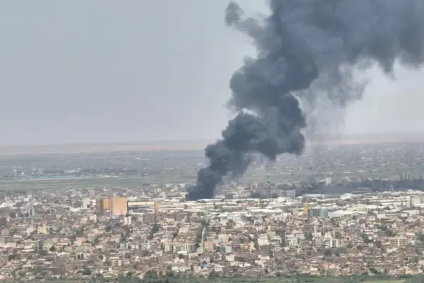 Drone attack leaves at least eleven dead in a market in central Sudan