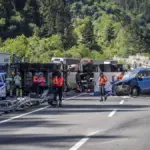Five Navarra regional police officers die in a traffic accident in Elgoibar