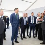 Sánchez lays the first stone of the new Grifols plant in Lliçà de Vall: “It is a qualitative leap”