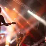 Mogwai celebrate 30 years of brutal sound five streets away from debutante Cara Delevingne