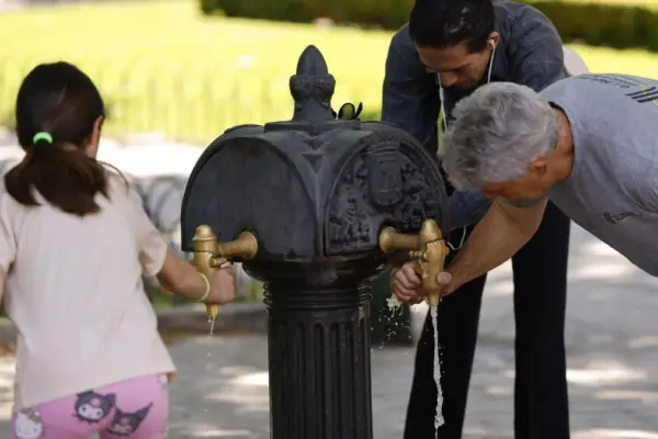 Check the health risk temperature during a heat wave based on your location