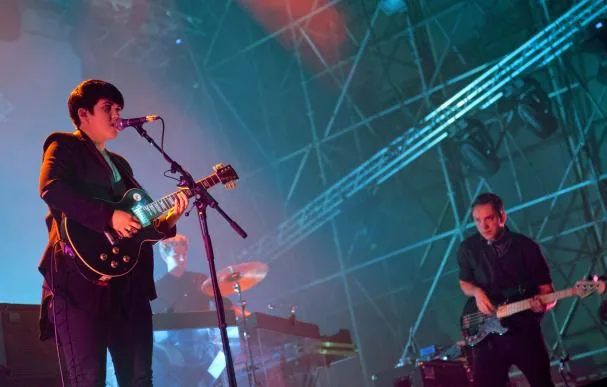 The XX, during their visit to Primavera Sound 2017