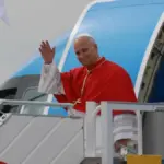 Step by step in pictures the first day of the Pope's visit in Madrid