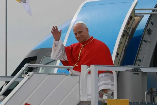 Step by step in pictures the first day of the Pope's visit in Madrid