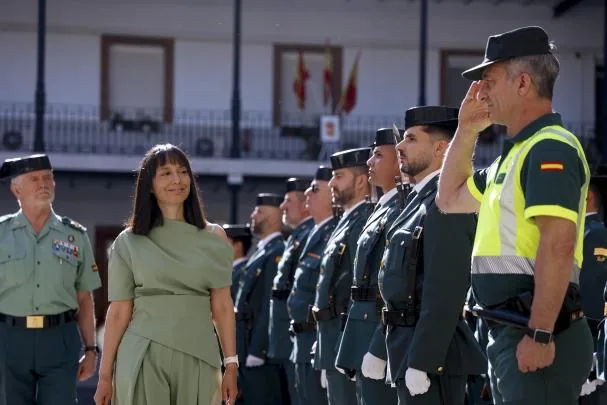 The director general of the Civil Guard, Mercedes González, at an event in Madrid last week