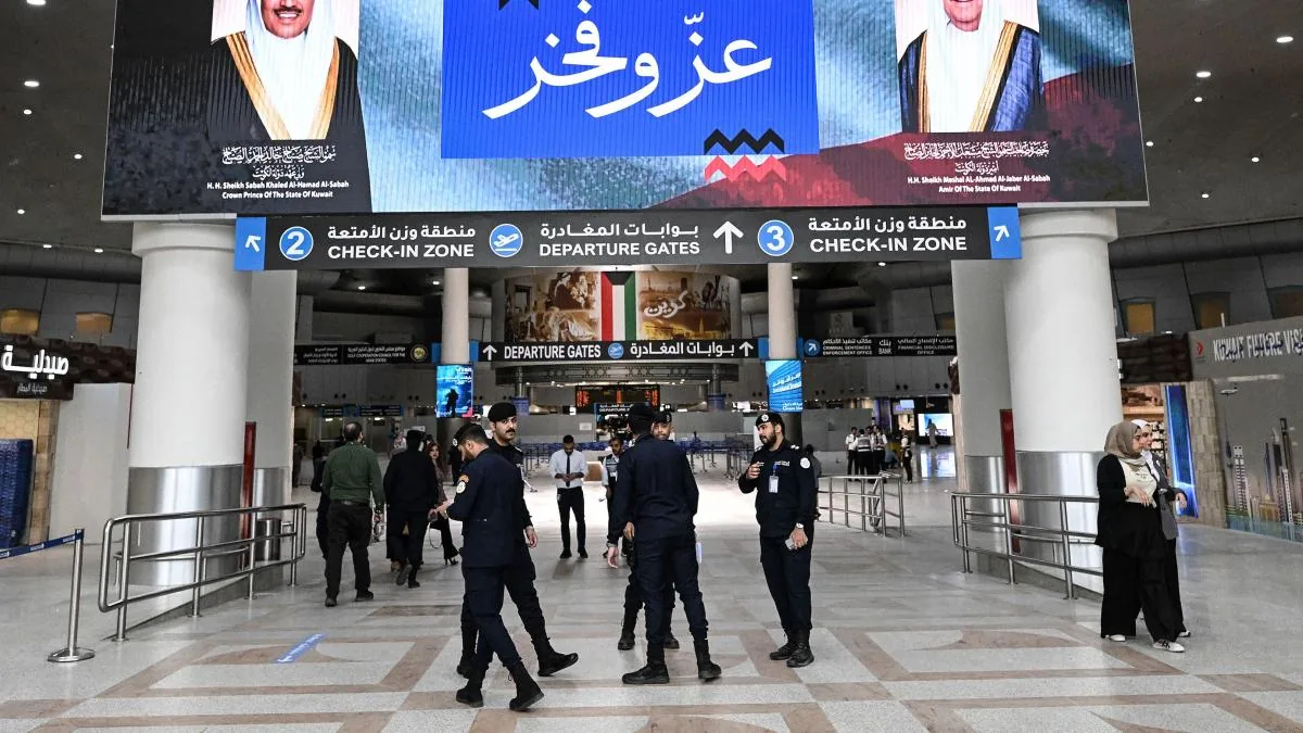Iran responds to U.S. attacks by firing drones and missiles at Kuwait airport