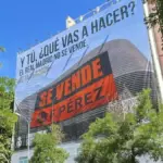 Riquelme attacks Florentino Pérez with a new banner for the sale of the club