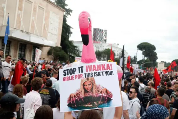 Albania rebels against Trump family's luxury resort