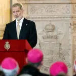 The King remembers the social work of the Church without forgetting “the pain caused by the abuses”