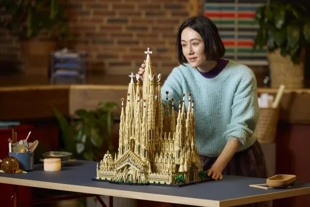 Scale model of the Sagrada Familia