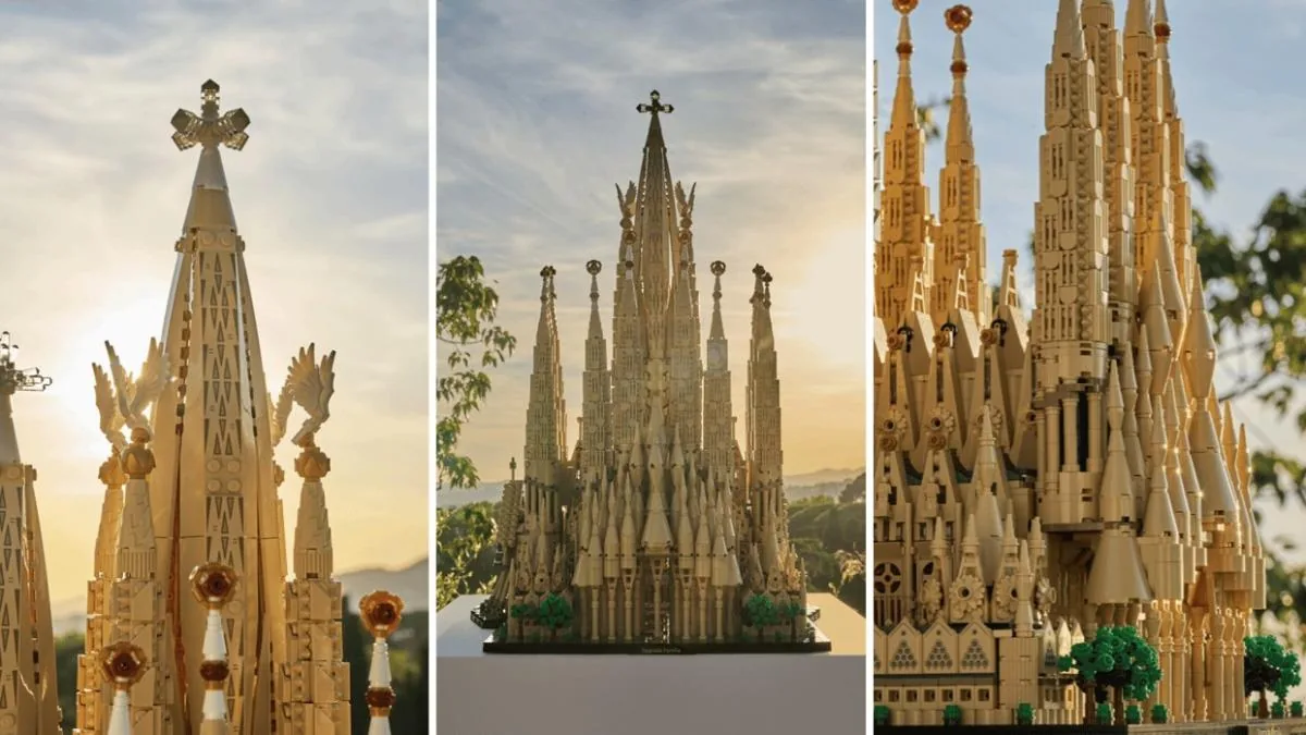 Lego launches its largest set with a Sagrada Familia of 12.060 pieces
