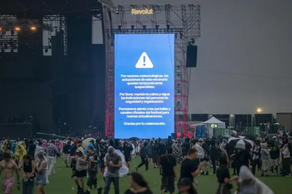 Primavera Sound provisionally suspends its concerts due to rain