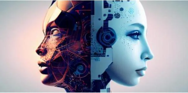 Faces created with artificial intelligence