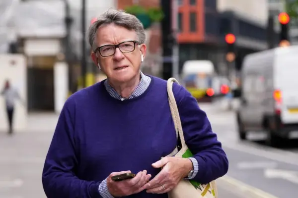 Starmer's name does not appear at all in Mandelson's papers
